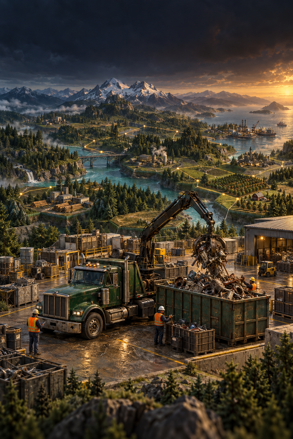 Dumpster Divers Scrap Gold Edition development field guide concept cover